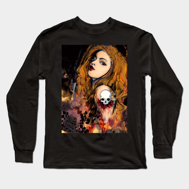 Truth Or Dare Long Sleeve T-Shirt by sagittariusgallery